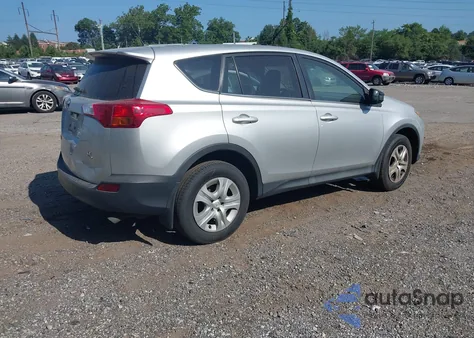 2015 Toyota Rav4 Le from USA, damaged, VIN 2T3BFREV5FW262133